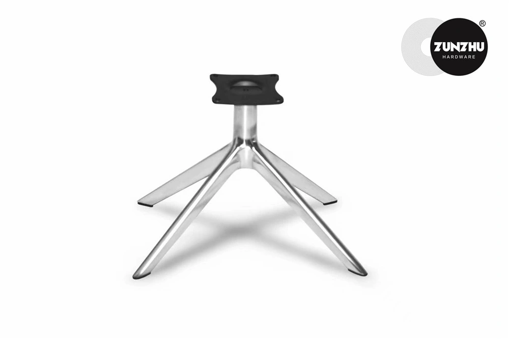 Foshan Factory Office Chair Base Aluminum Table Chromed Base for Swivel Table