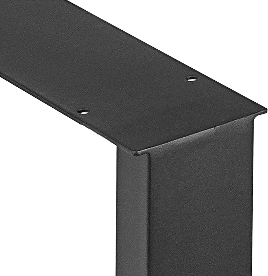 Custom Powder Coated Steel Dining Frame Table Legs, Base